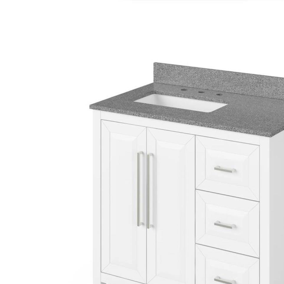 Base with Sink Top White White Vanities