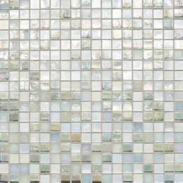 Mosaic St. Moritz Glass White Tile