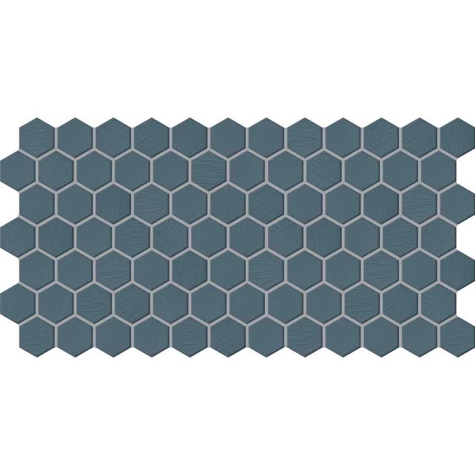 Mosaic Galaxy Matte Blue Tile