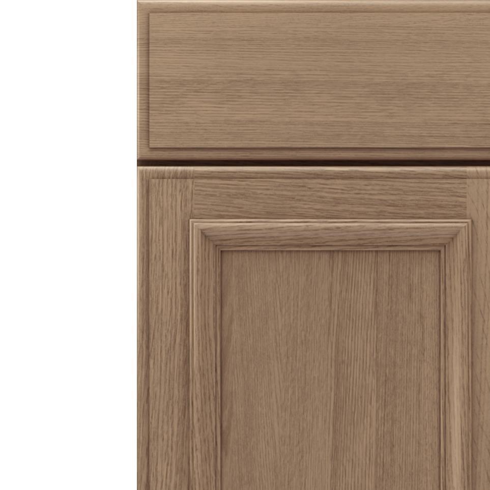 Square Boardwalk Light Finish Square Cabinets