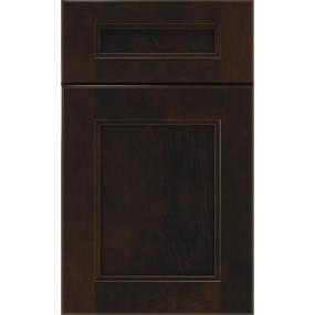 5 Piece Chocolate Dark Finish 5 Piece Cabinets