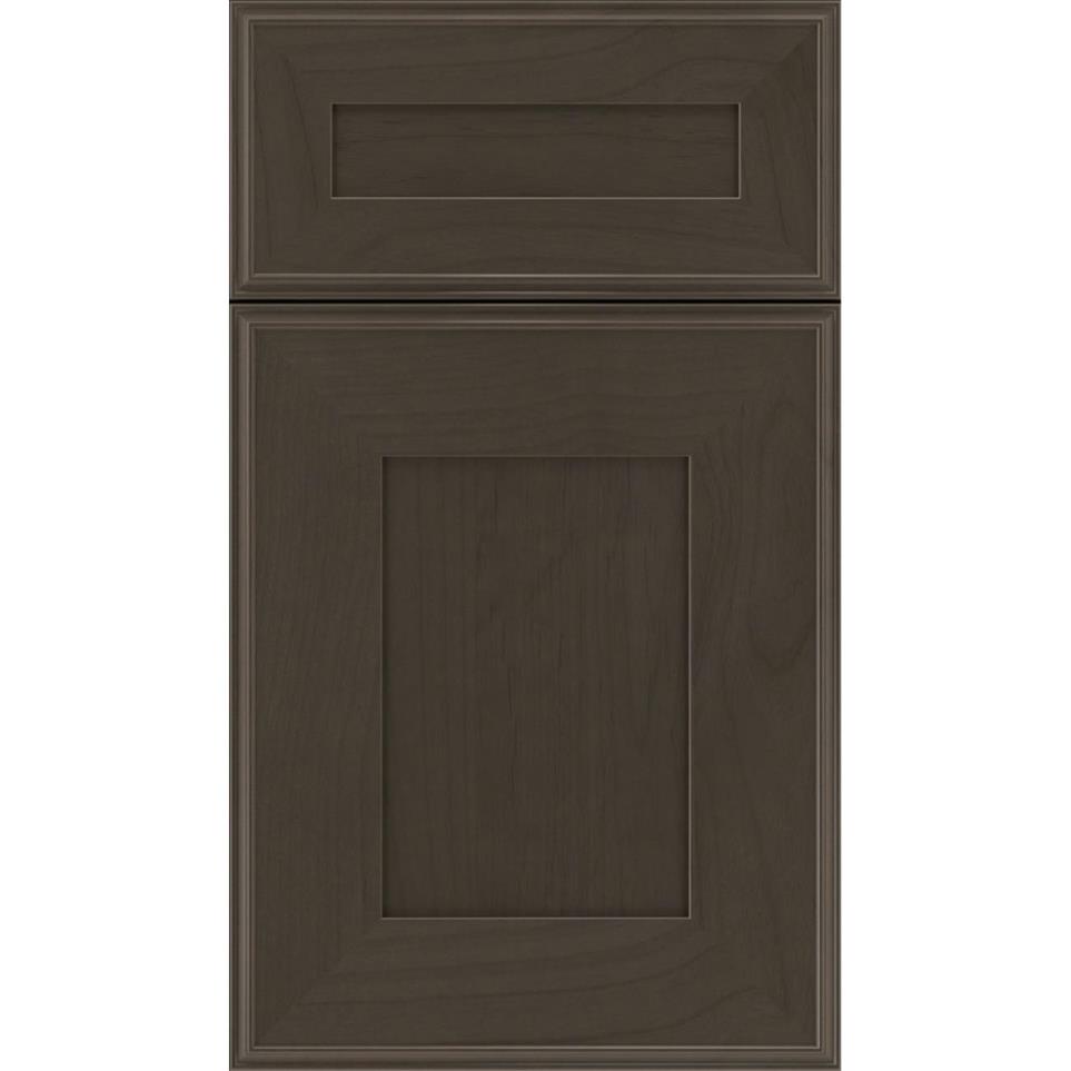 Square Thunder Dark Finish Square Cabinets