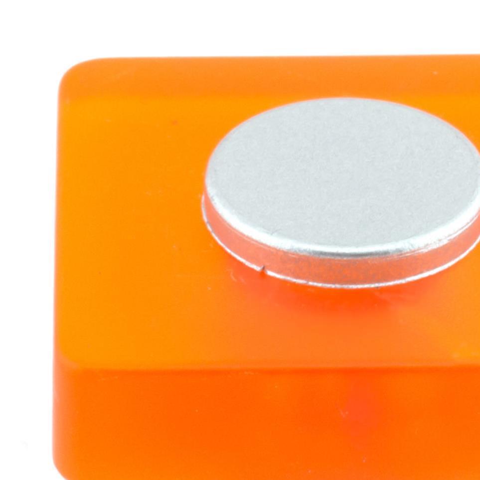 Knob Orange White Knobs