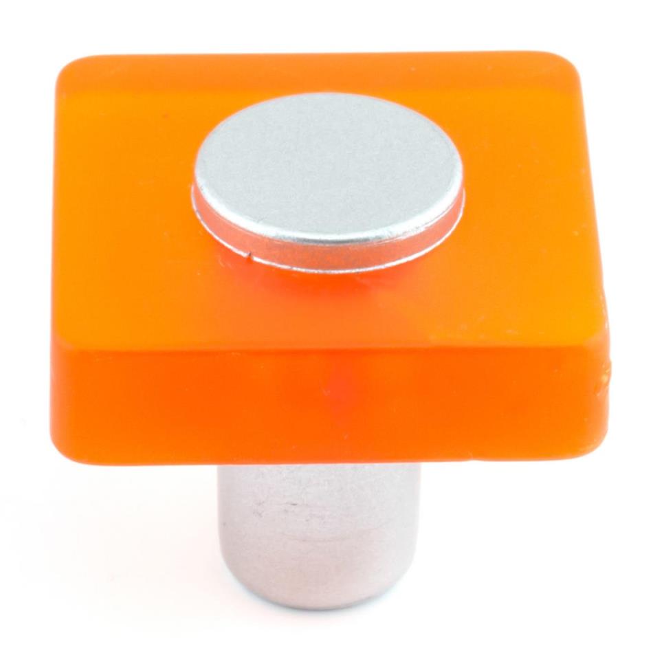 Knob Orange White Knobs