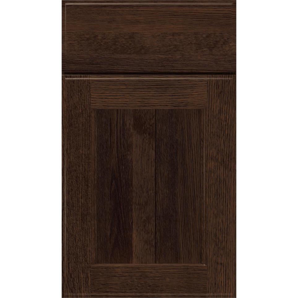 Square Rodeo Dark Finish Square Cabinets