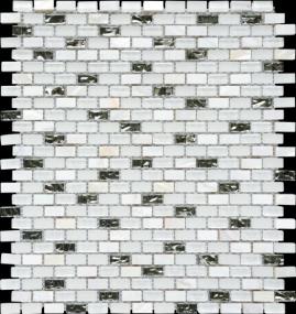 Mosaic Img Shwh White Tile