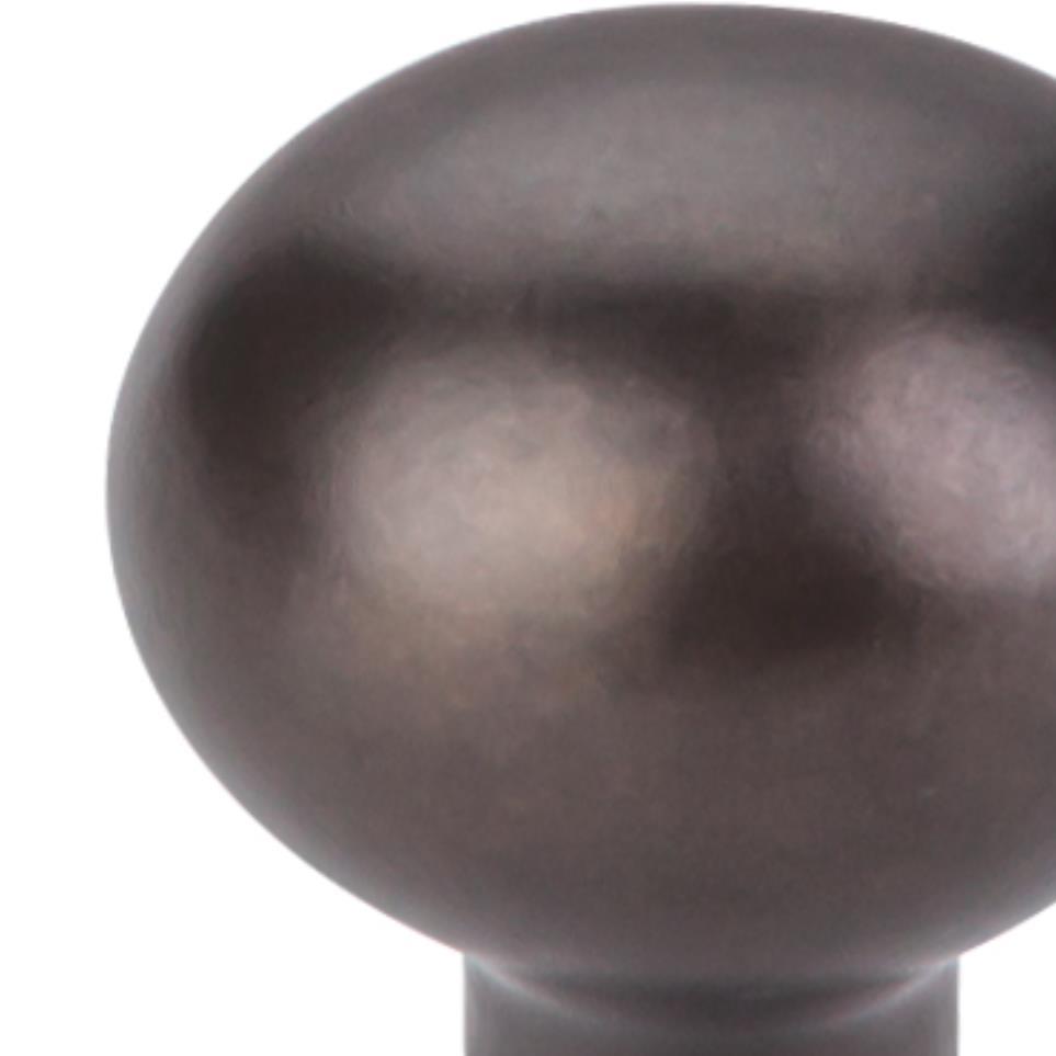 Knob Medium Bronze Bronze Knobs