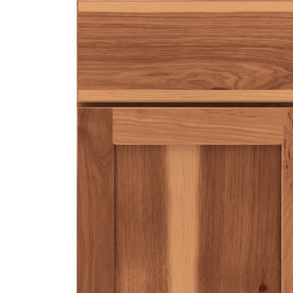 Square Sahara Light Finish Square Cabinets