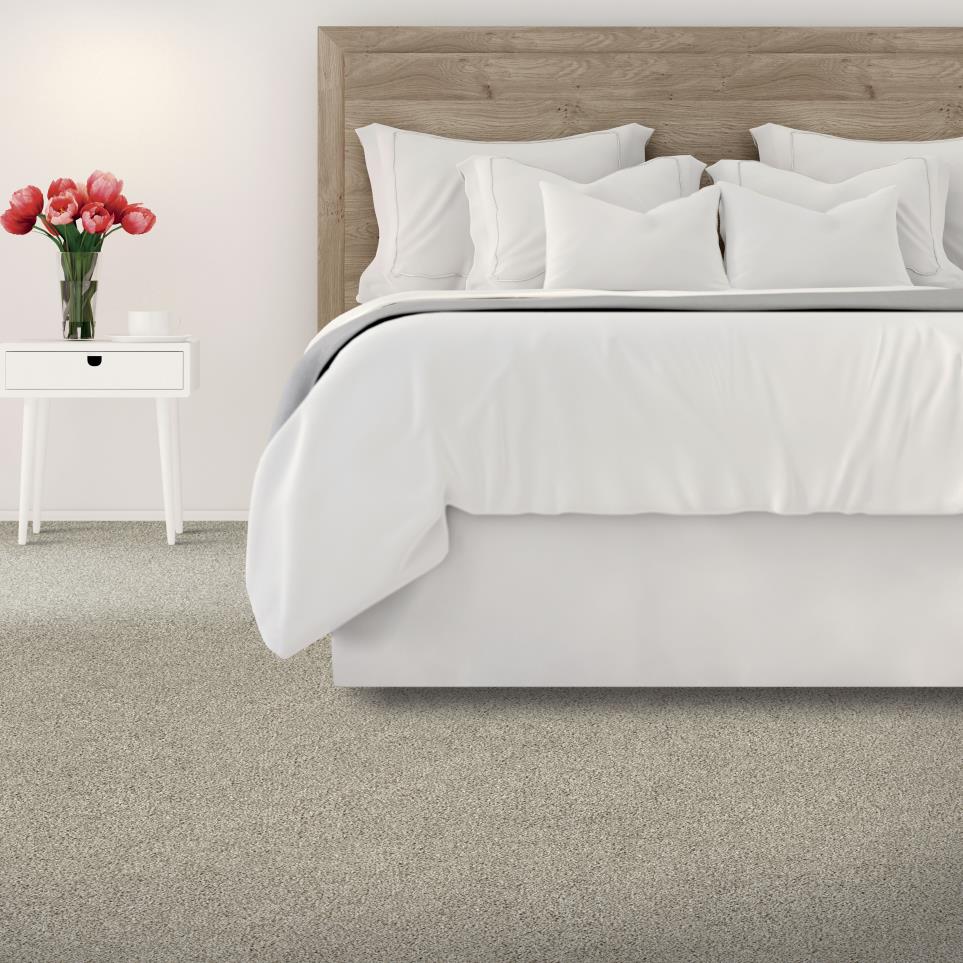 Textured Saxony Breezy Brown Carpet