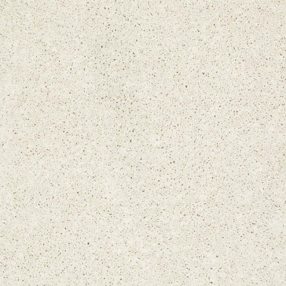 Textured Saxony Whipped Cream White Carpet
