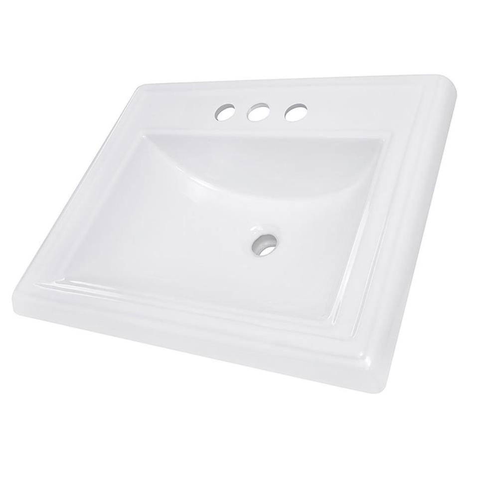 Nantucket White Bath Bathroom Sinks Bath Porcelin Enamel Glaze  Bathroom Sinks