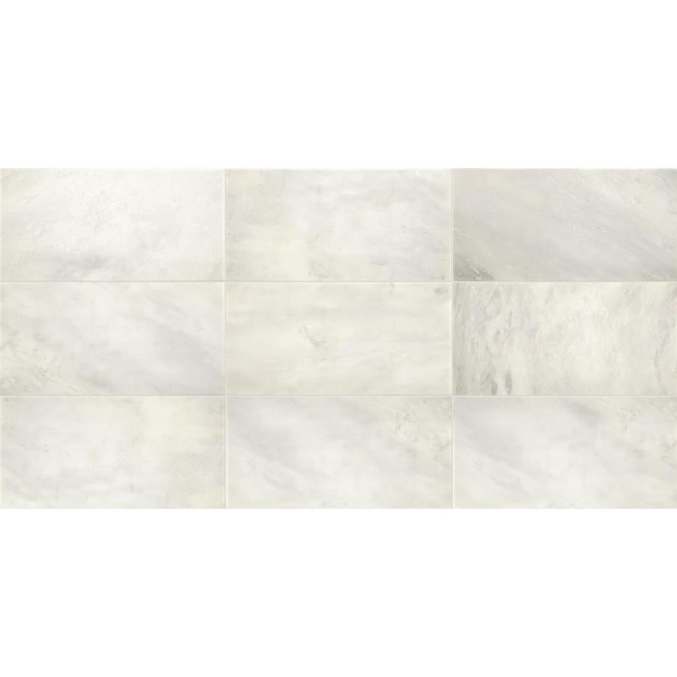 Tile Stormy Mist Honed White Tile