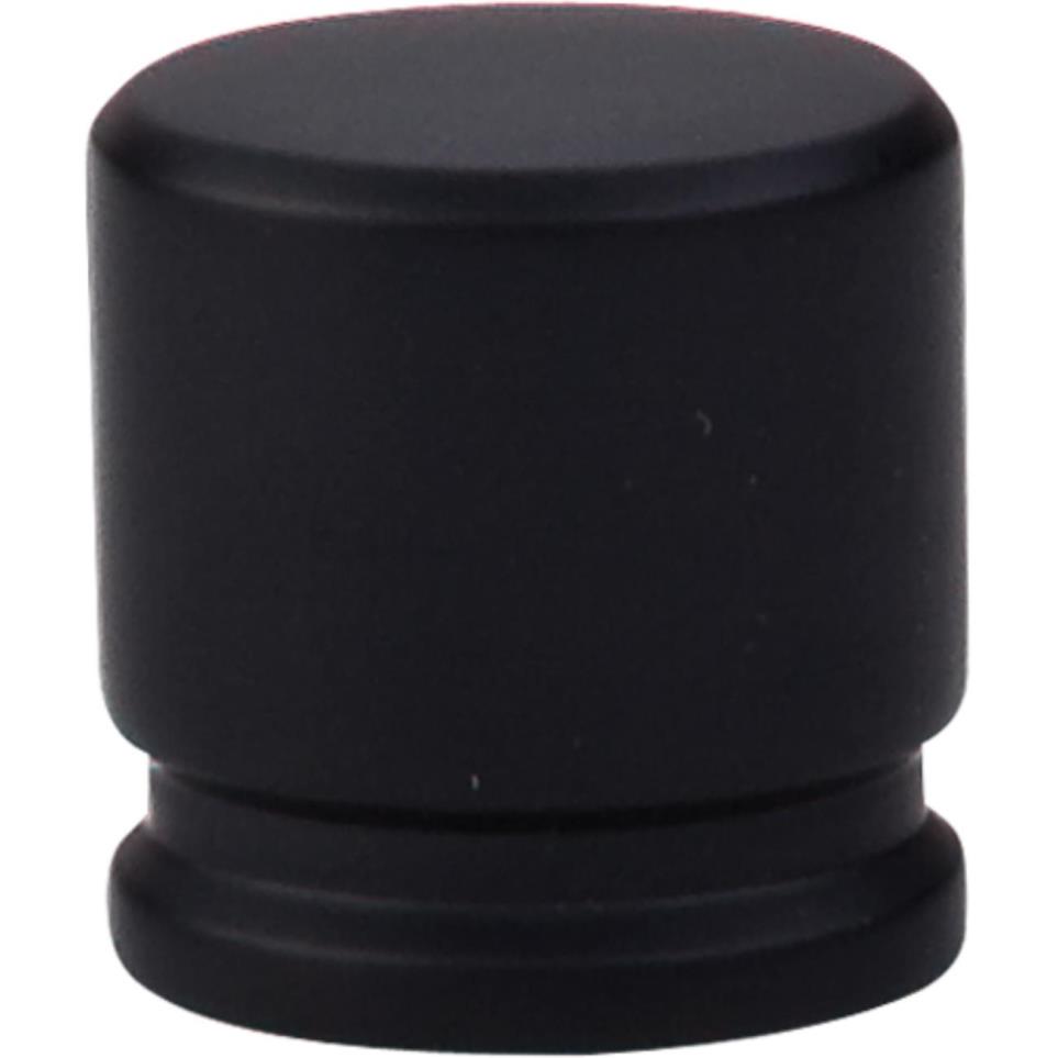 Knob Flat Black Black Knobs