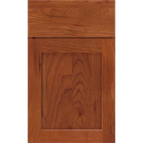 Square Cattail Medium Finish Square Cabinets