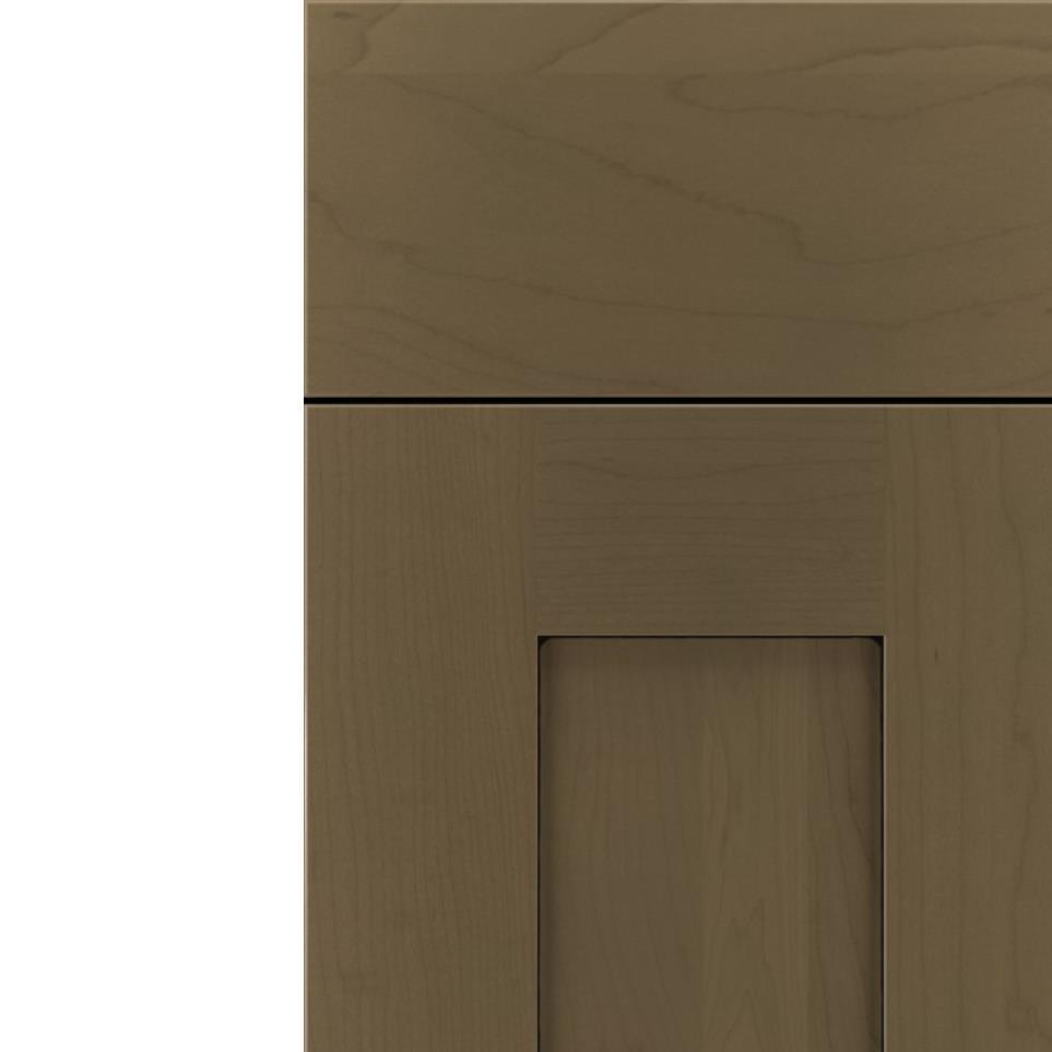 Square Cortado Black Glaze Glaze - Stain Square Cabinets