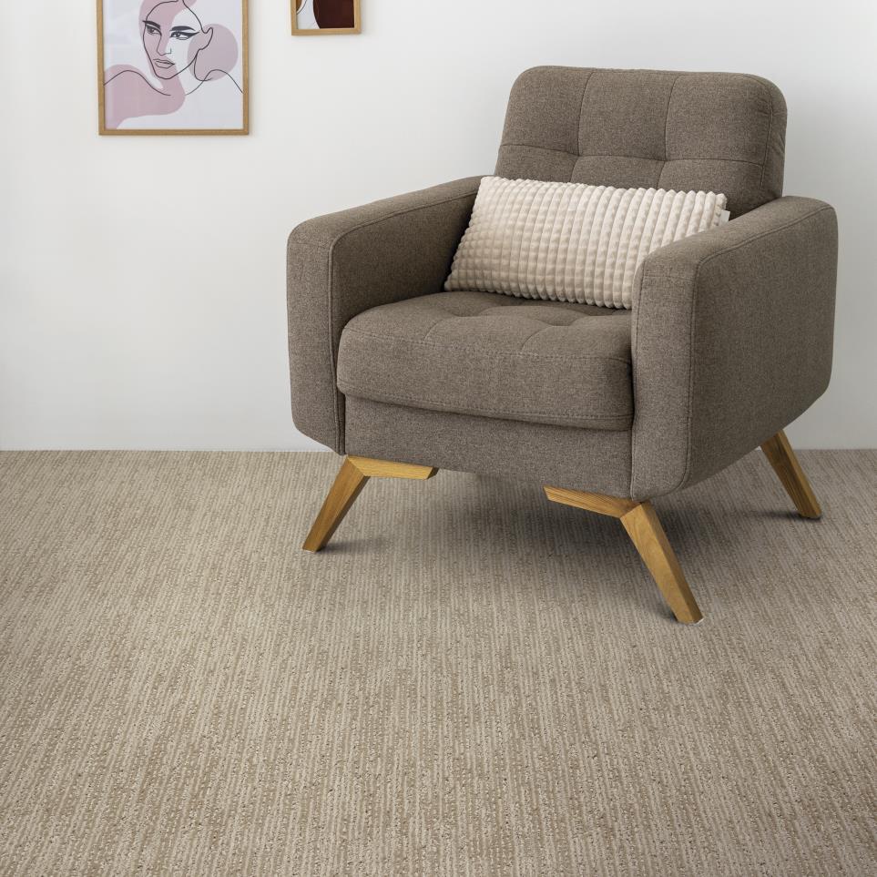 Pattern River Sand Beige/Tan Carpet