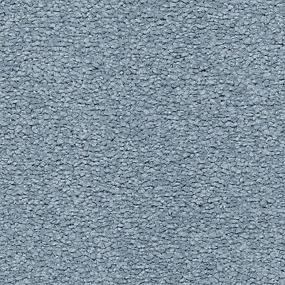 Textured Saxony Crystal Falls Blue Carpet