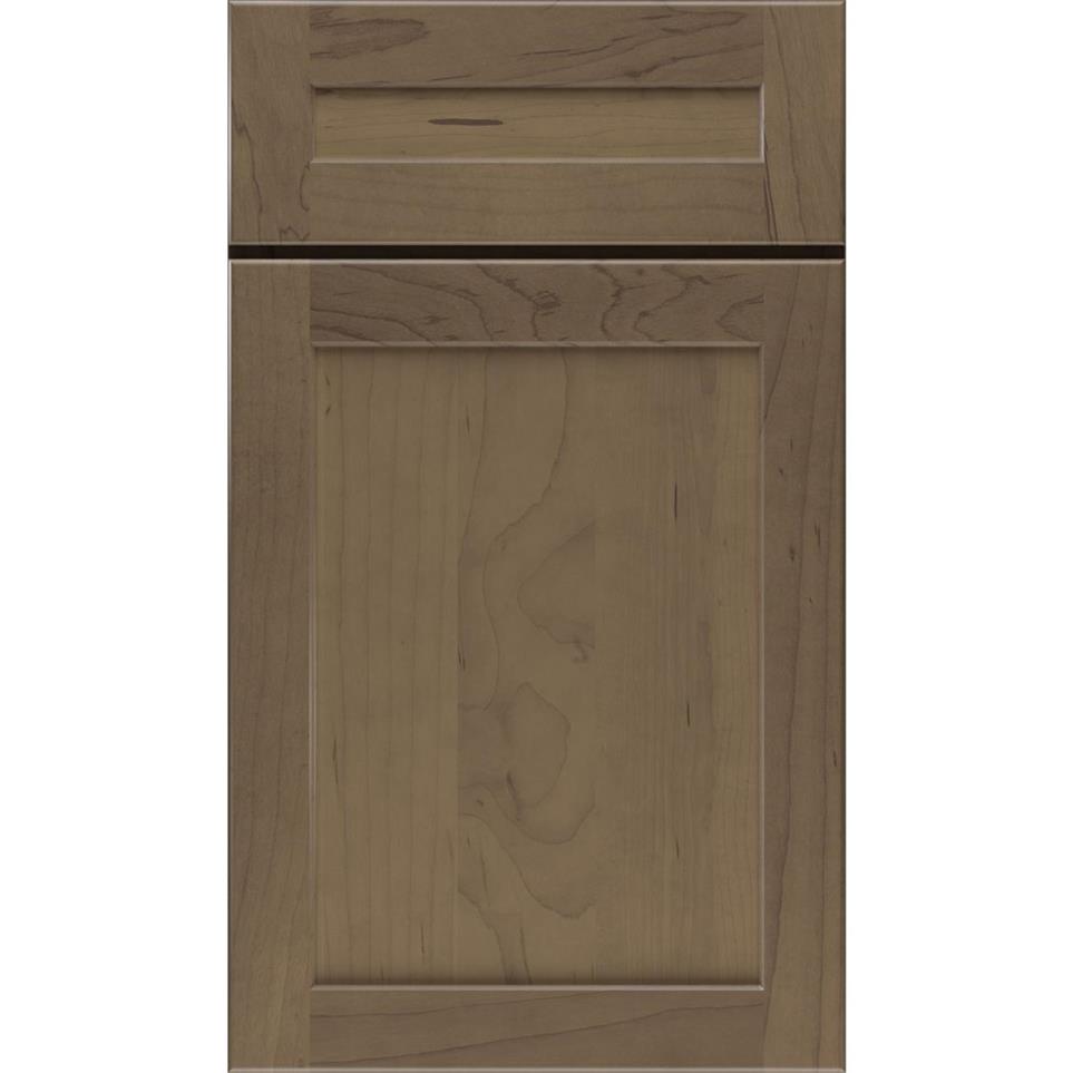 5 Piece Burlap Medium Finish 5 Piece Cabinets