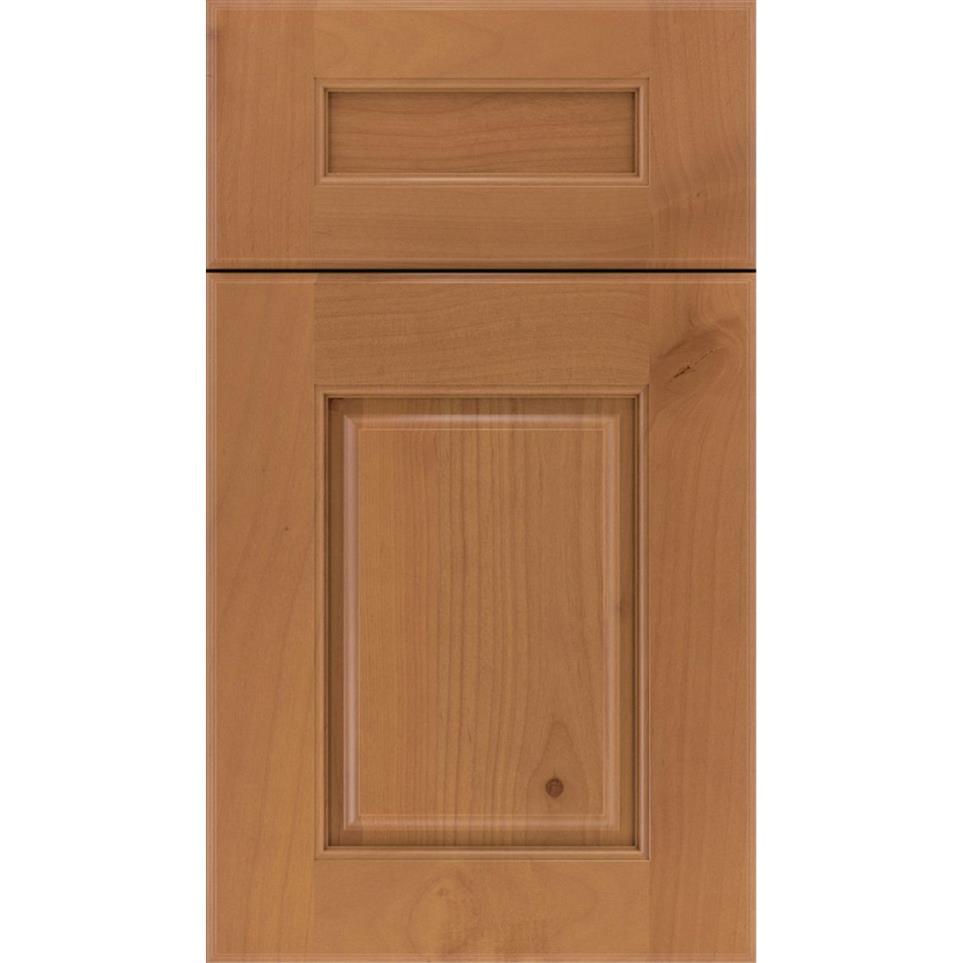 Square Ginger Light Finish Square Cabinets