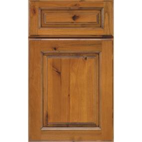 Square Palomino Medium Finish Square Cabinets