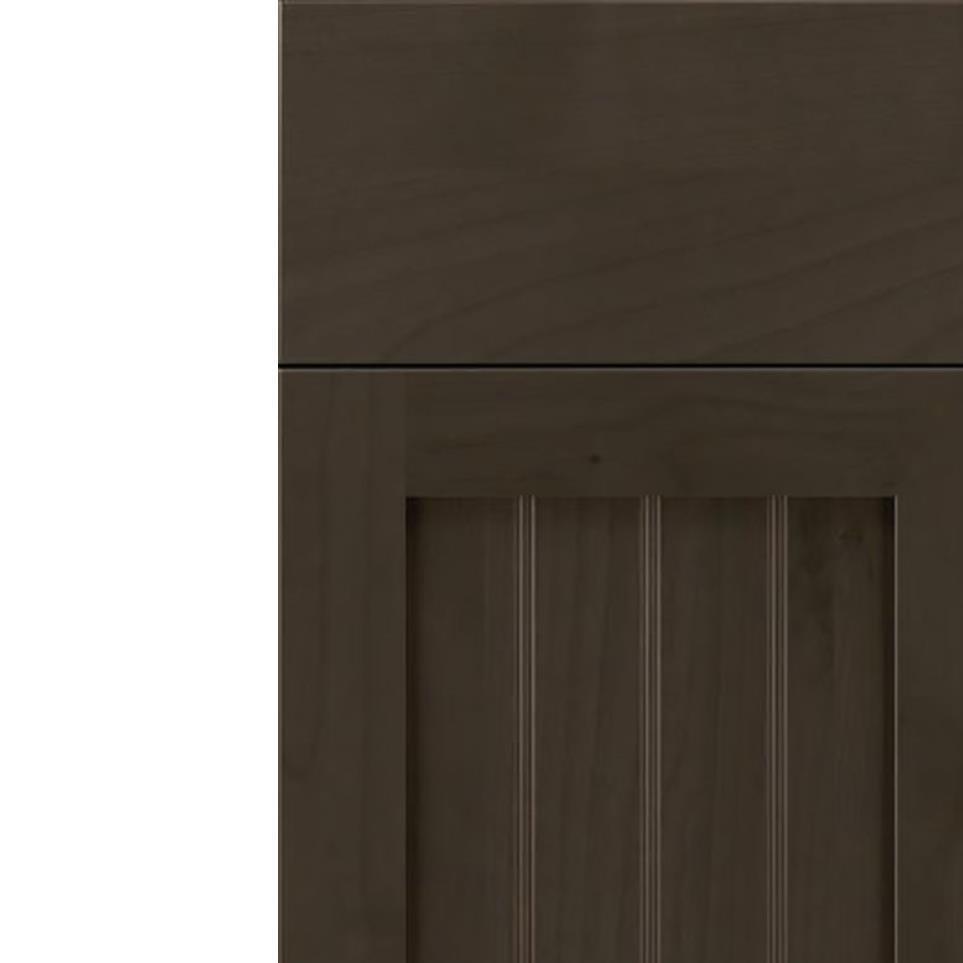 Square Thunder Dark Finish Square Cabinets