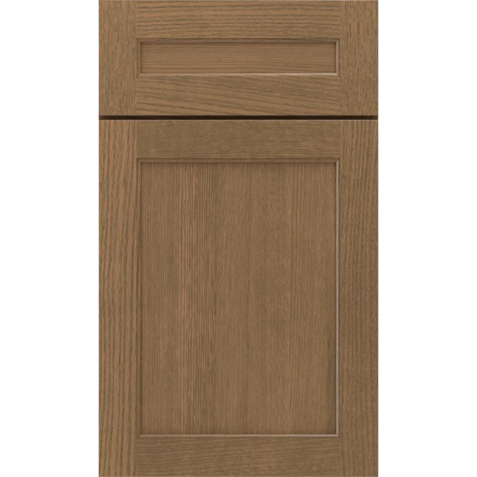 5 Piece Buckskin Medium Finish 5 Piece Cabinets