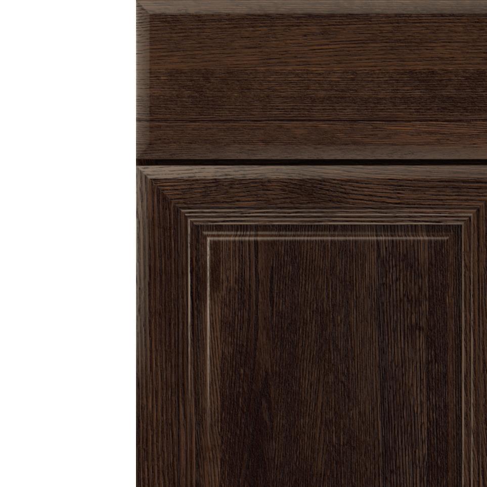 Square Rodeo Dark Finish Square Cabinets