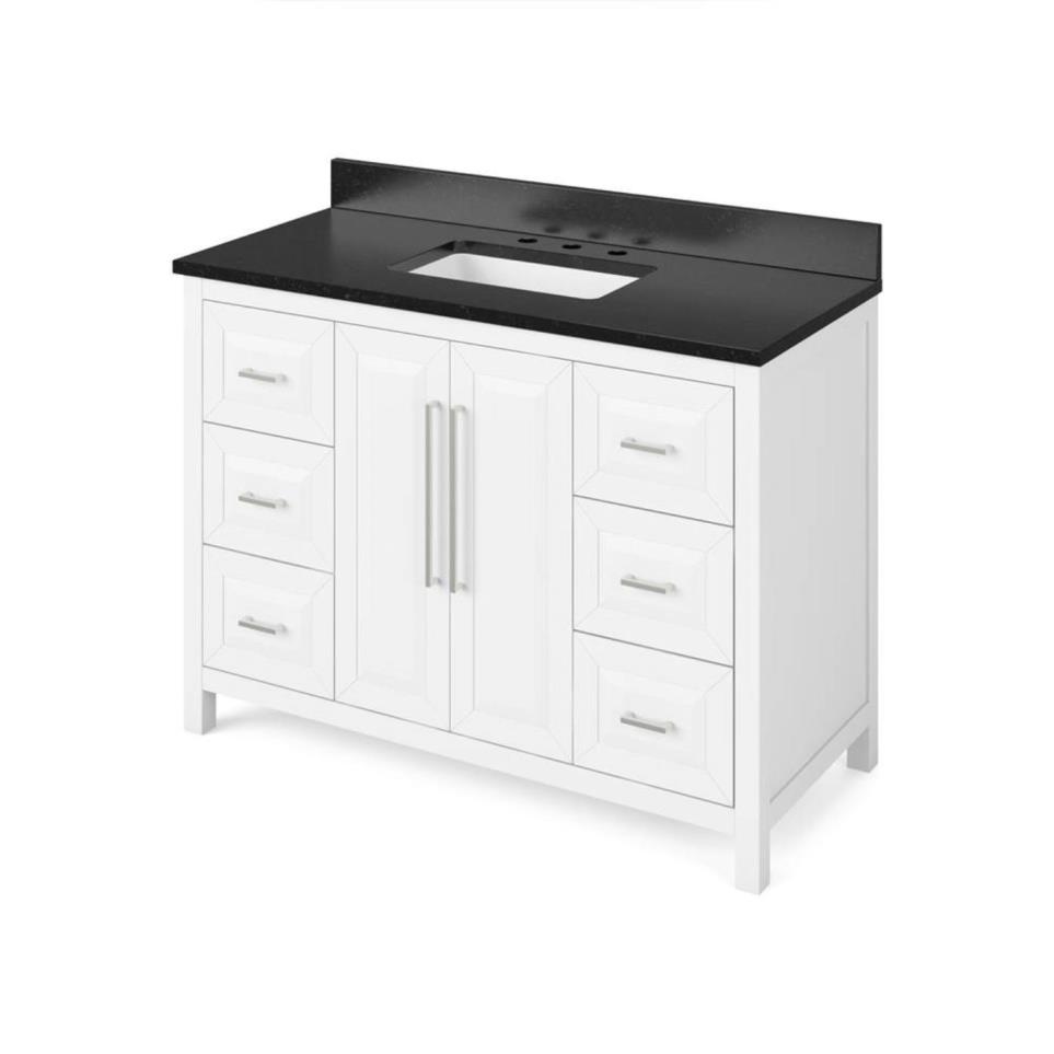 Base with Sink Top White White Vanities