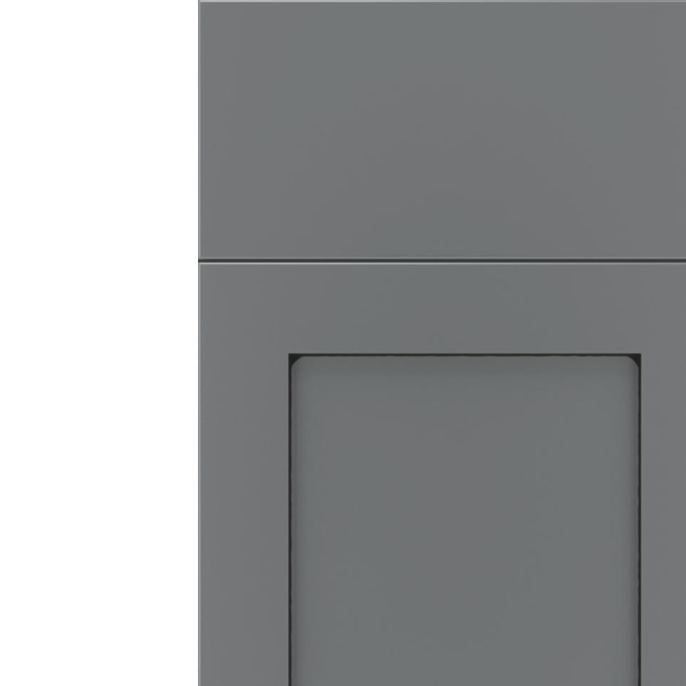 Square Cloudburst Black Glaze Glaze - Paint Square Cabinets