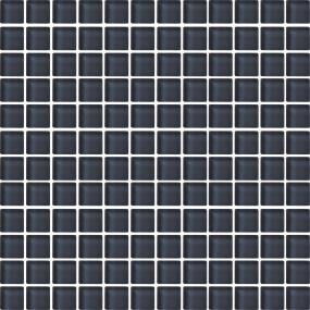 Mosaic Nine Iron Glass Gray Tile