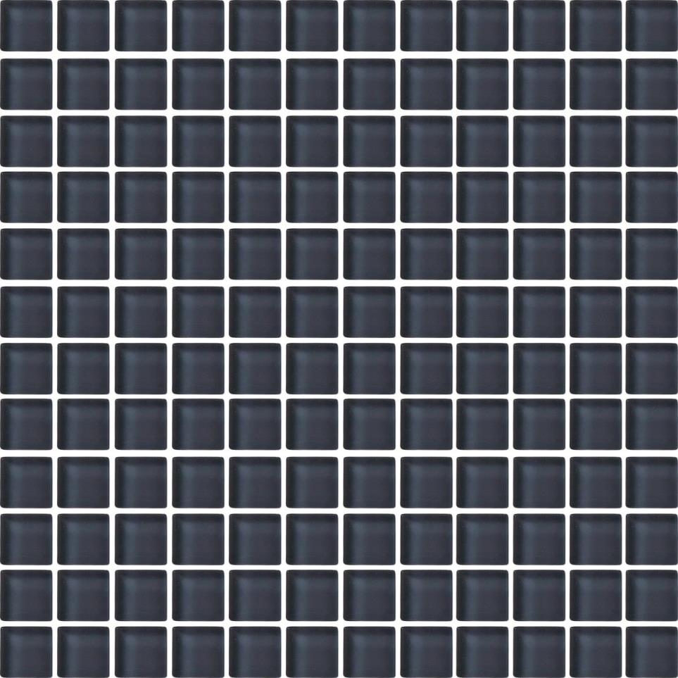 Mosaic Nine Iron Glass Gray Tile