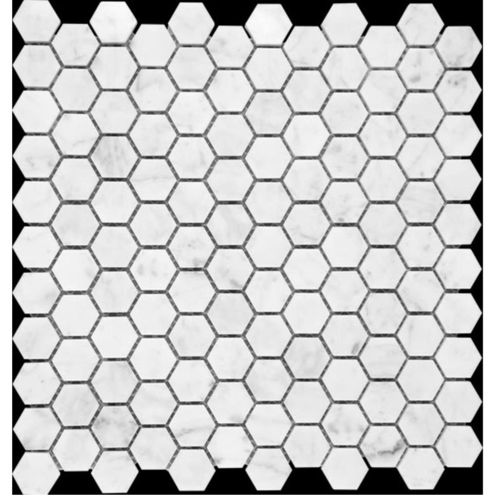 Mosaic Img Carrhex Gray Tile