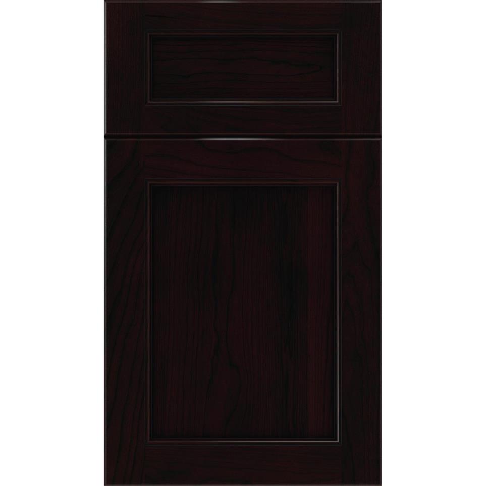 5 Piece Espresso Black Glaze Glaze - Stain 5 Piece Cabinets