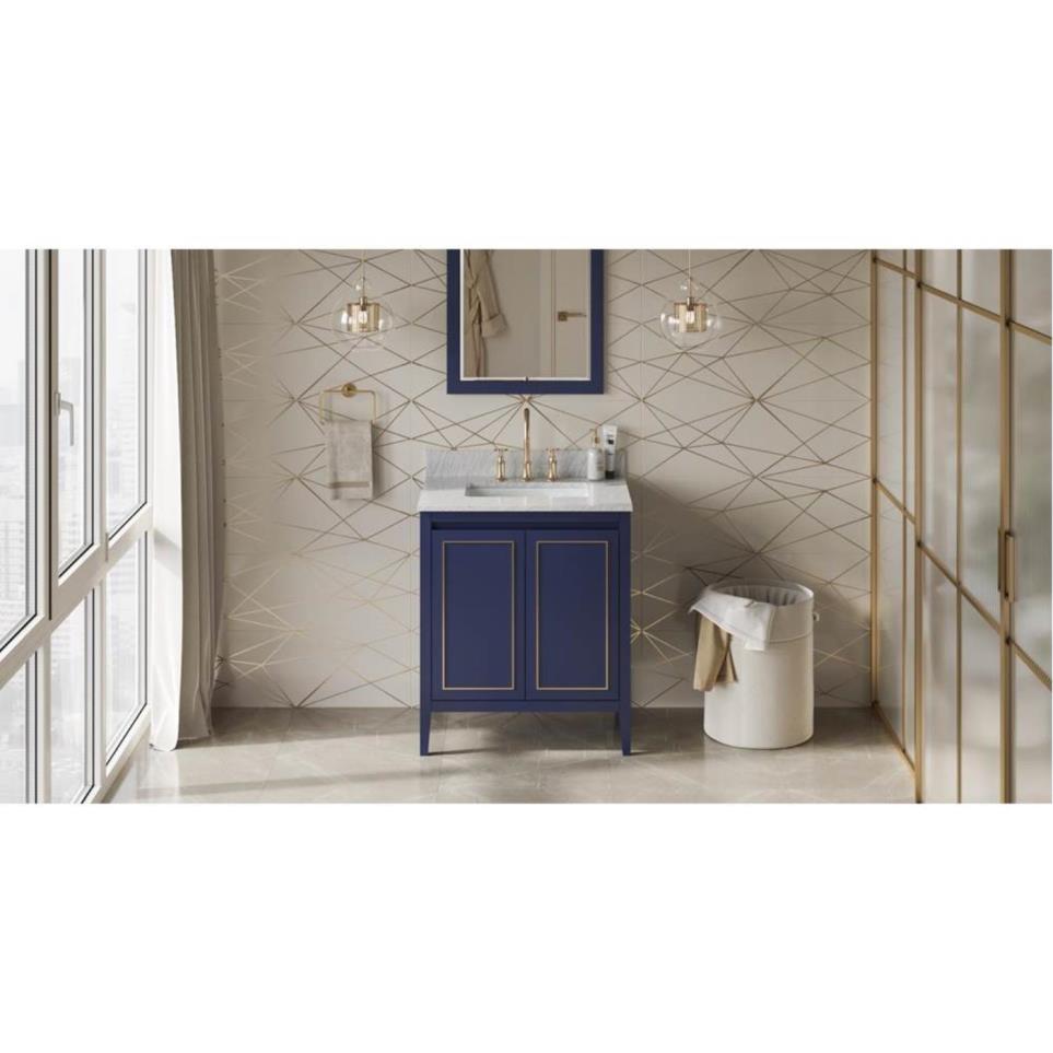 Base with Sink Top Hale Blue Blue / Purple Vanities