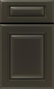 5 Piece Forest Floor Dark Finish Cabinets