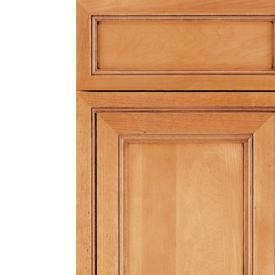 Square Natural Light Finish Square Cabinets