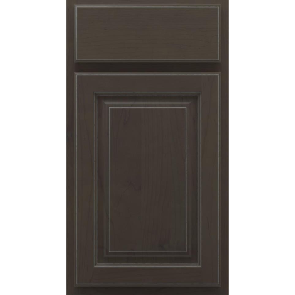 Square Derby Smoke Dark Finish Square Cabinets