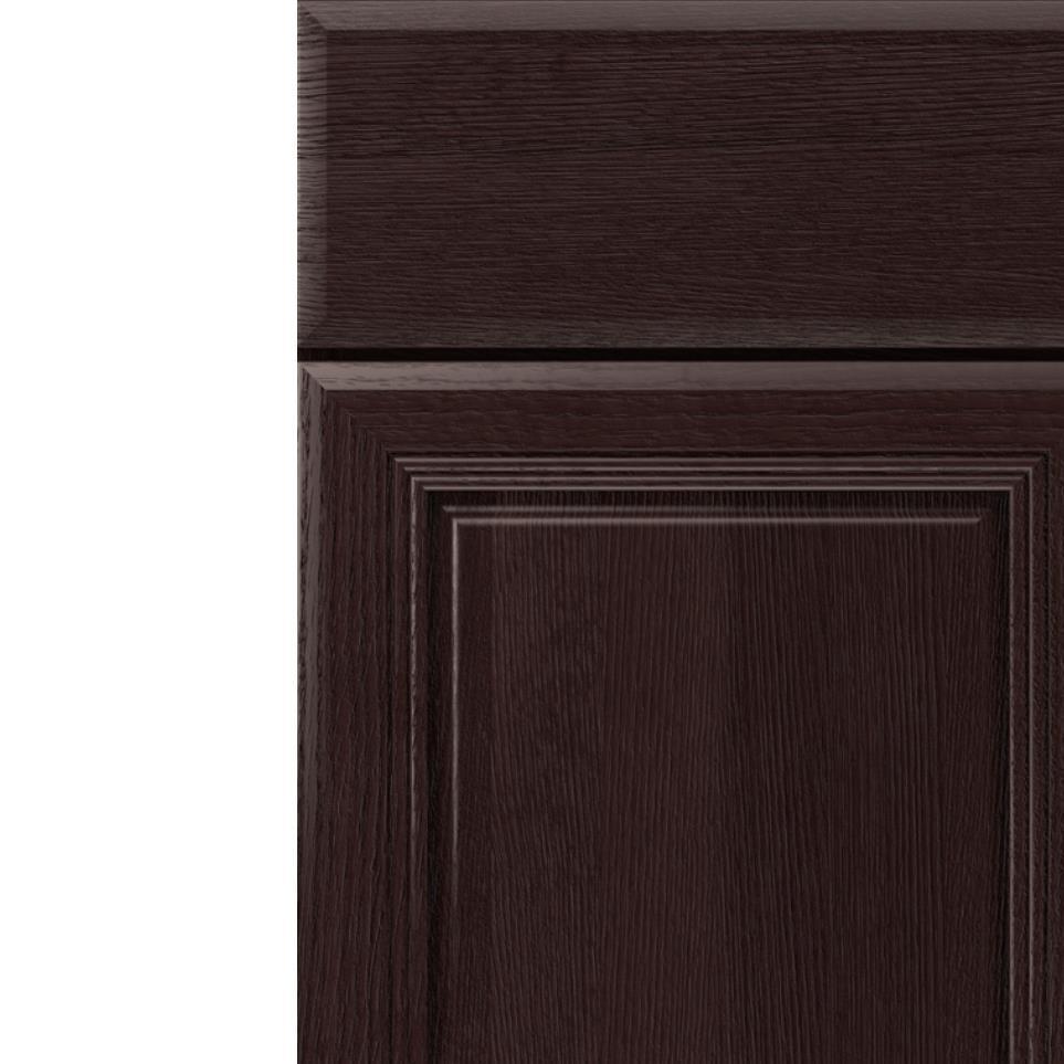 Square Stout Dark Finish Square Cabinets