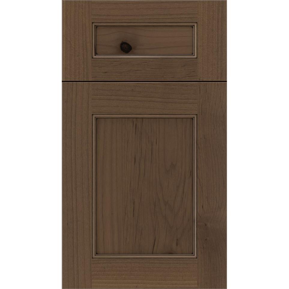 Square Toffee Black Glaze Glaze - Stain Square Cabinets