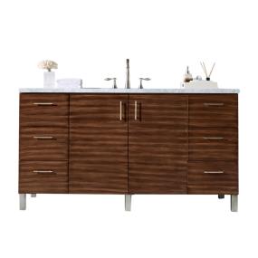 Base with Sink Top American Walnut Medium Finish Vanities