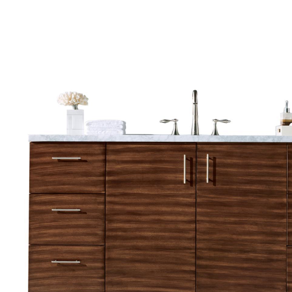 Base with Sink Top American Walnut Medium Finish Vanities