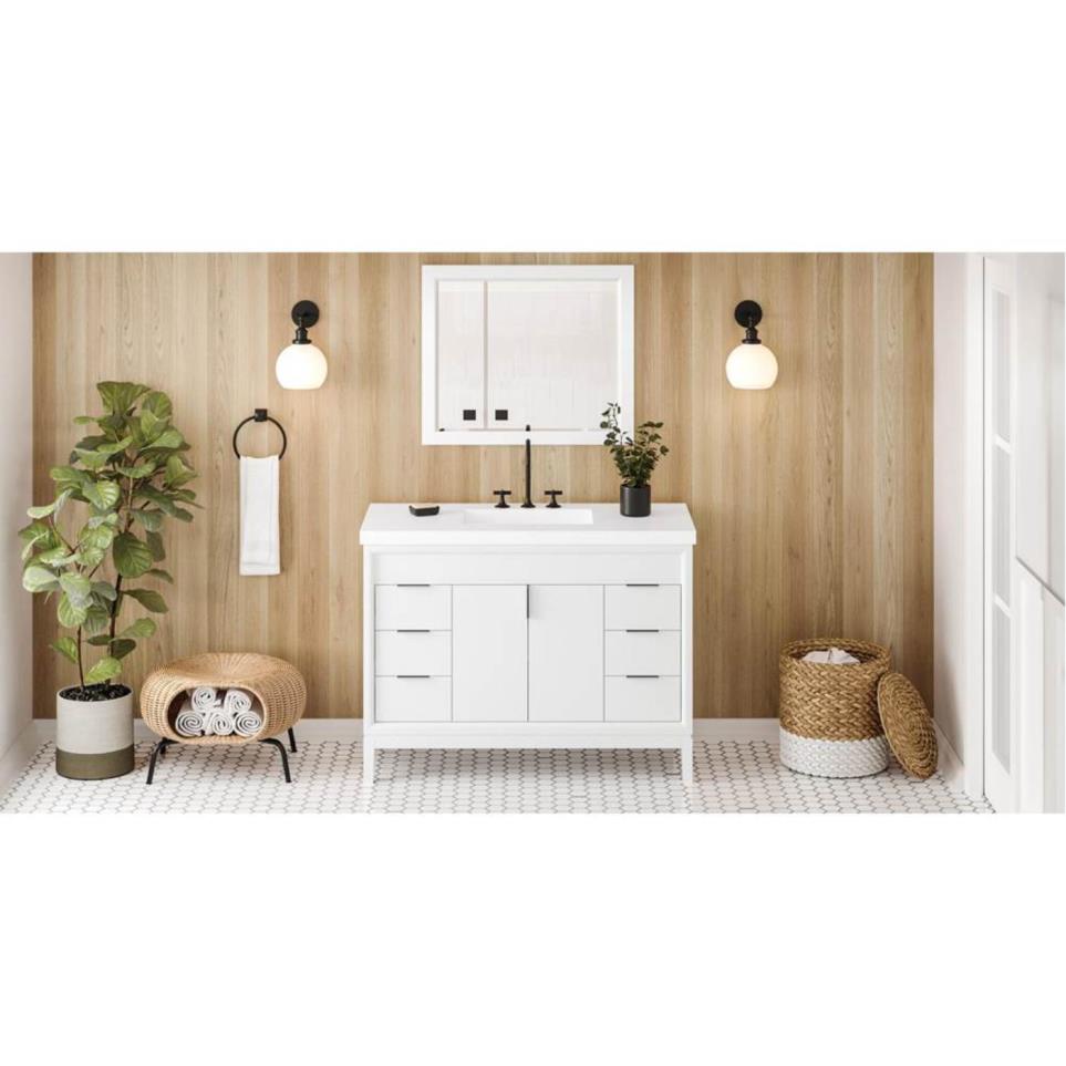 Base with Sink Top White White Vanities