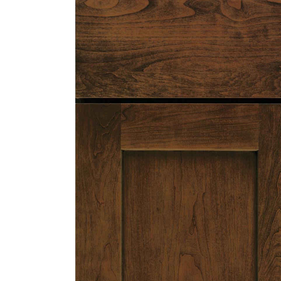 Square Black Forest Glaze - Stain Square Cabinets