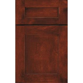 Square Sorrel Medium Finish Square Cabinets