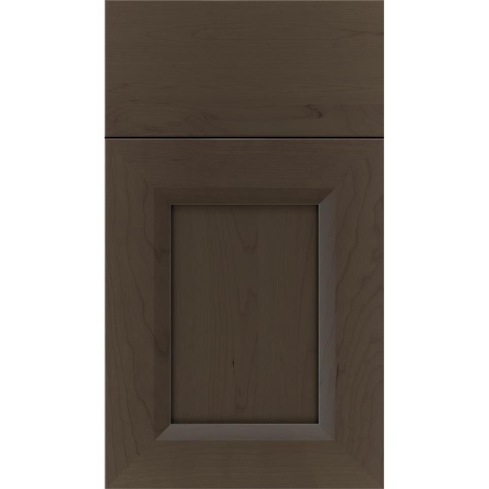 Square Thunder Dark Finish Square Cabinets