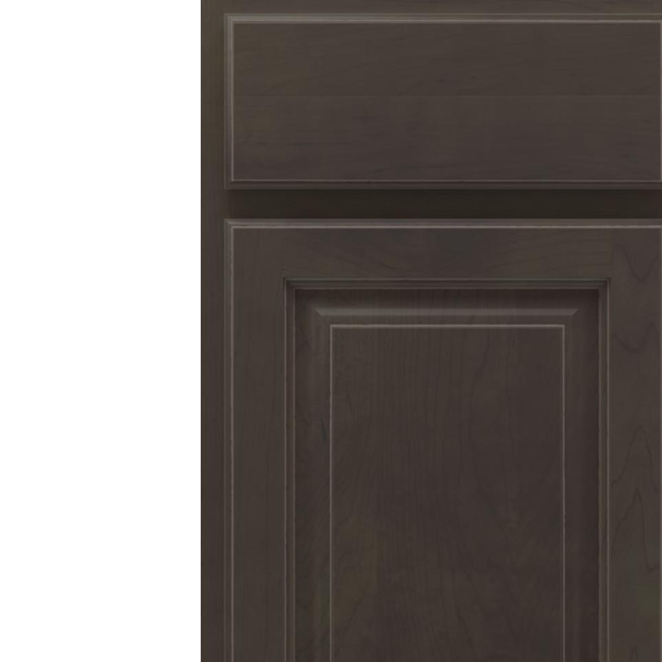 Square Derby Rye Dark Finish Square Cabinets