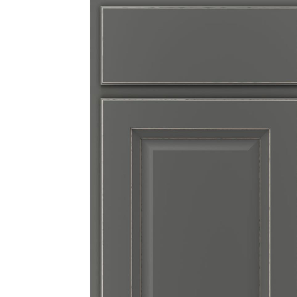 Square Galaxy Husk Opaque Paint - Grey Square Cabinets