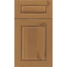 Square Ginger Light Finish Square Cabinets