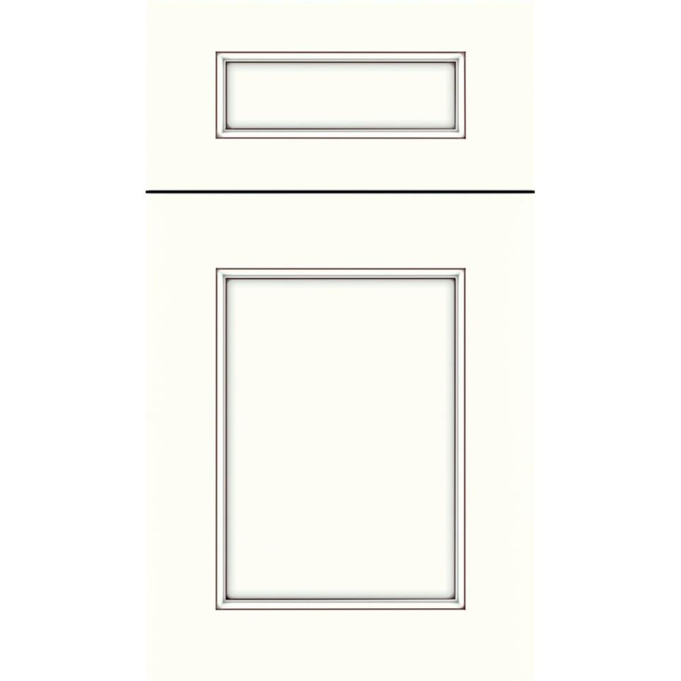 Square Alabaster Mocha Glaze Glaze - Paint Square Cabinets