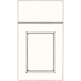 Square Alabaster Mocha Glaze Glaze - Paint Square Cabinets
